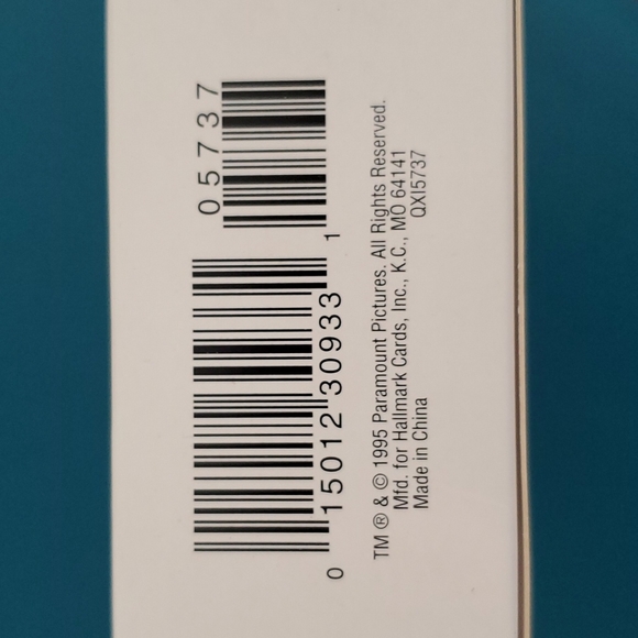 HALLMARK Star Trek-The Next Generation Captain Jean-Luc Picard  NIB 1995 - Picture 4 of 12